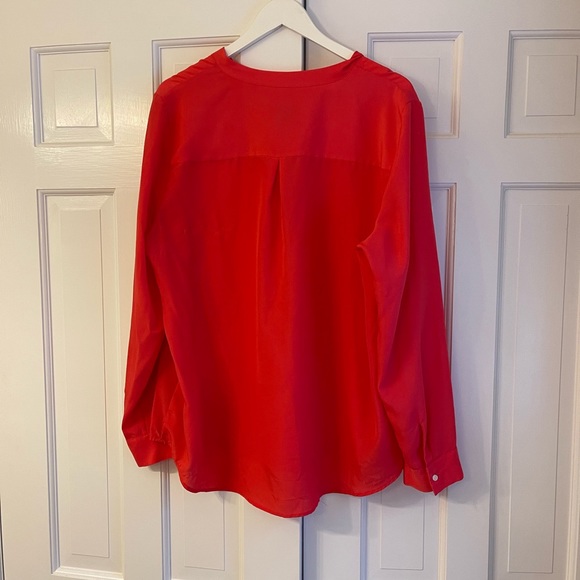 J.Crew blouse in coral - Picture 2 of 4
